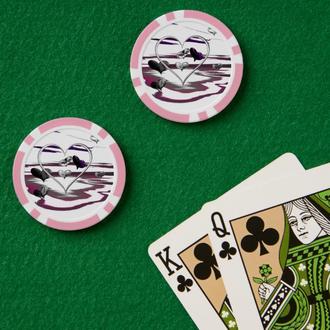 Futuristic Romance Poker Chips (Poker Table (Double))