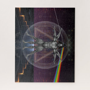 Futuristic Sci-Fi Fantasy Human Technology Jigsaw Puzzle