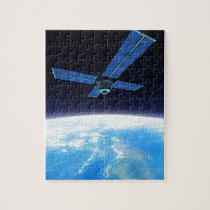 Futuristic Space Station Jigsaw Puzzle