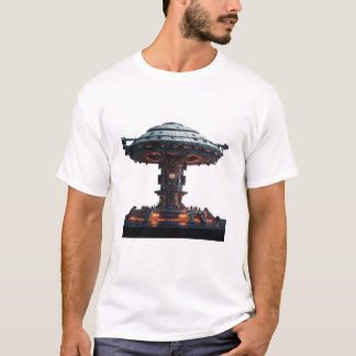 Futuristic Space Station  T-Shirt
