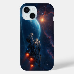 Futuristic Spaceship iPhone 15 Case