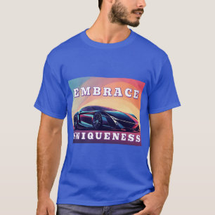 Futuristic Sports Car with Vibrant Colours T-Shirt
