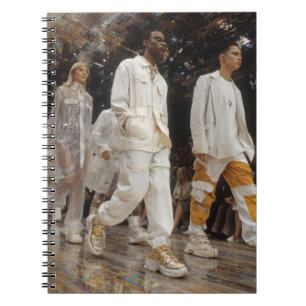 Futuristic Streetwear Runway Aesthetic Notebook