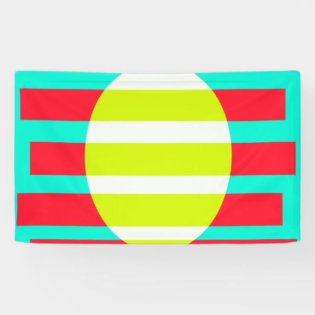 Futuristic sunset banner (Horizontal)