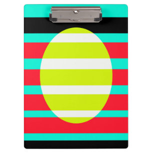 Futuristic sunset clipboard