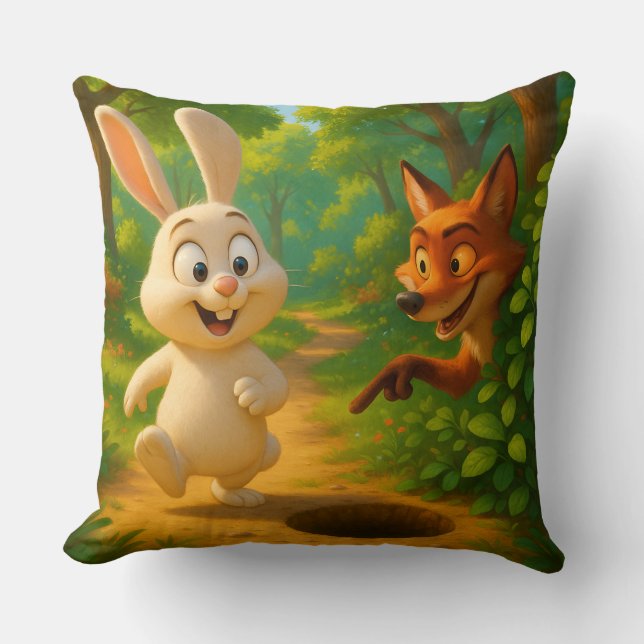 Futuristic Tech Wall Art – Electric Blue & Neon Gr Cushion (Front)