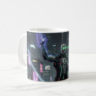 Futuristic Wizard Coffee Mug
