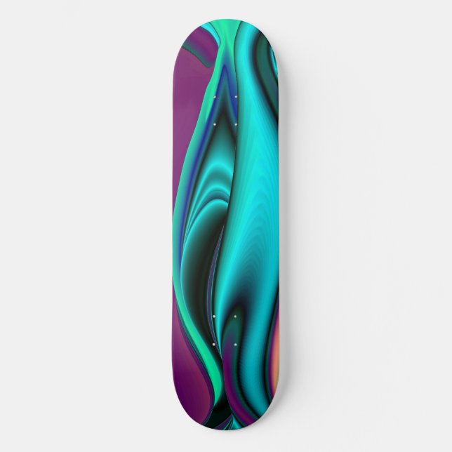 Futuristisch, Abstrakt Skateboard (Front)