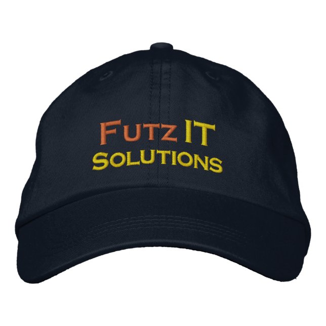 Futz IT Solutions Embroidered Baseball Cap (Front)