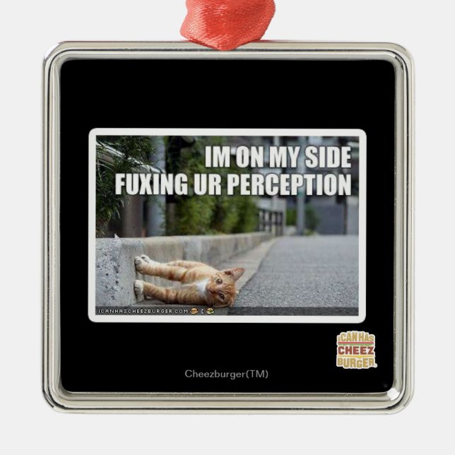 Fuxing Ur Perception Metal Tree Decoration (Front)