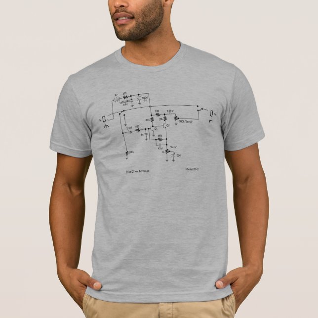 Fuzz Face Schematic T-Shirt (Front)