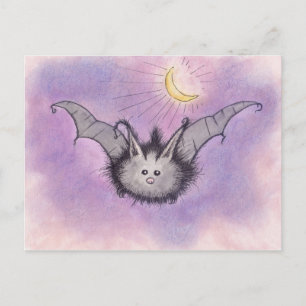 Fuzzy Bat Postcard