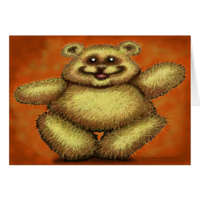 Fuzzy Bear (Front Horizontal)