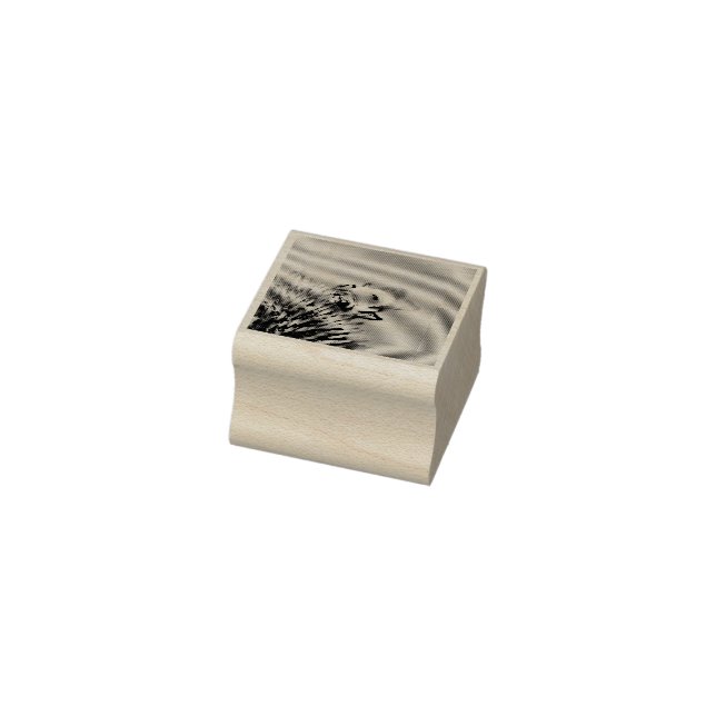 Fuzzy bumble rubber stamp (Stamp)
