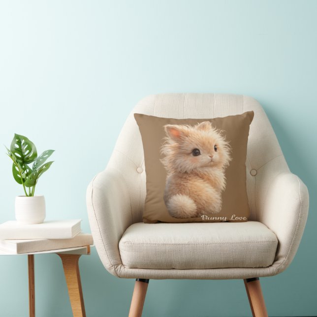 Fuzzy Bunny: Bunny Love Cushion (Chair)