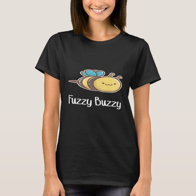 Fuzzy Buzzy Tee Bee Beekind Beekeeper Hornet Insec (Front)