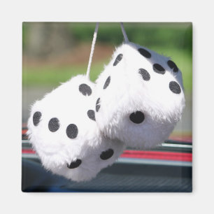 Fuzzy Dice Magnet