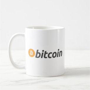 Fuzzy Express® Bitcoin Original Logo Horizon Coffee Mug