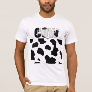 Fuzzy Express® Cow Animal Print T-Shirt