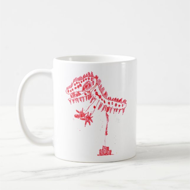 Fuzzy Express® Gzilla Big Boxer Coffee Mug (Left)