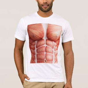 Fuzzy Express® Muscle Body Anatomy T-Shirt