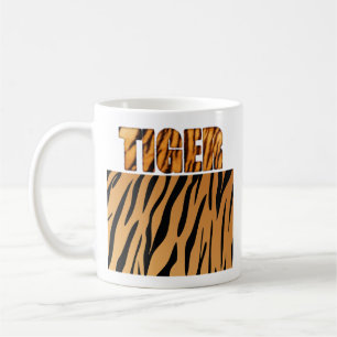 Fuzzy Express® Tiger Animal Print Coffee Mug
