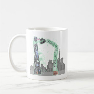 Fuzzy Express® Ultra Worm Gzilla Rhino Coffee Mug