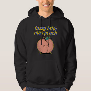 Fuzzy Little Man Peach - Movie-Inspired Hoodie