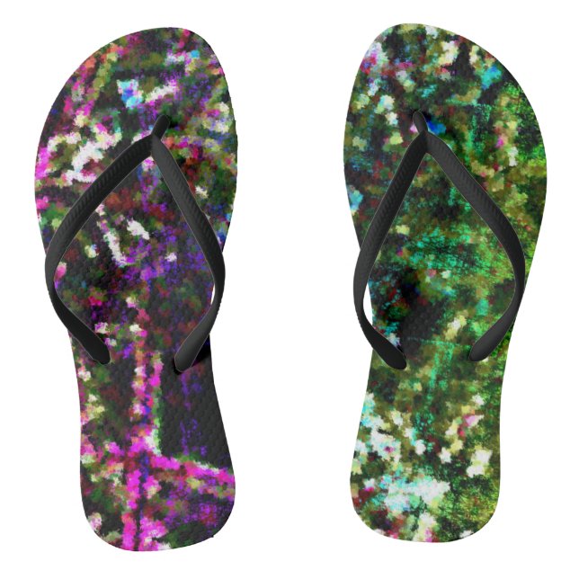 Fuzzy Mayhem Thongs (Footbed)