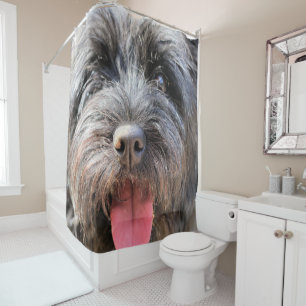 Fuzzy Shower Curtain