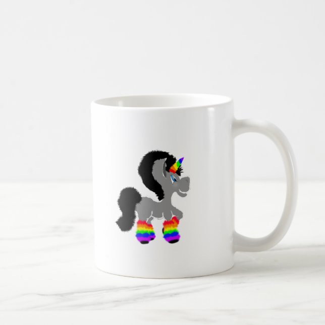 Fuzzy Unicorn Coffee Mug (Right)