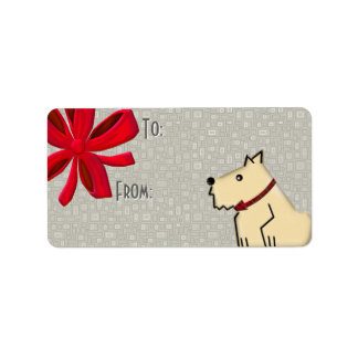 Fuzzy Wuzzy To-From Gift Tags
