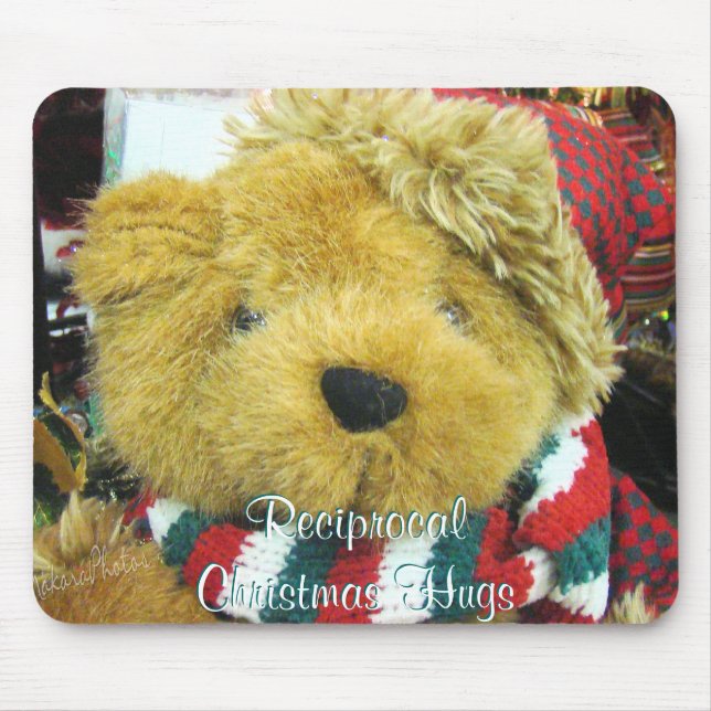 FuzzyBearMousepad-customise Mouse Pad (Front)
