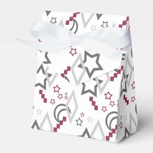 FuzzyFoxArt Favour Box (Front Side)