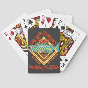 FV Coho Alaska Souvenir Travel Vacation Tour AK Playing Cards