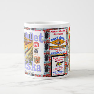 FV COHO CAPT Captain Dan Priapus ALASKA AK Large Coffee Mug