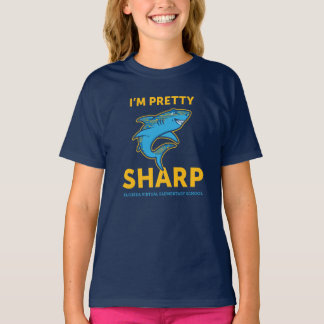 FVES I'm Pretty Sharp, Youth/Navy T-Shirt