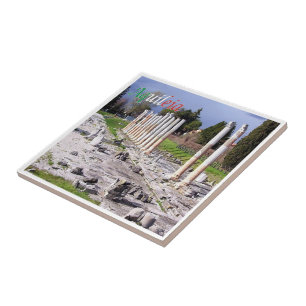 FVG001 AQUILEIA, Roman Ruins, Italy, Ceramic Tile