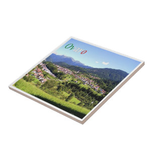 FVG011 OVARO Panorama, Italy, Ceramic Tile
