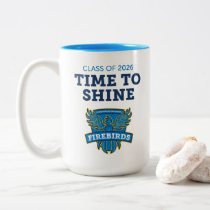 FVHS Time to Shine  Two-Tone Coffee Mug