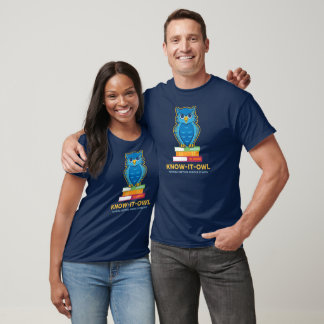 FVMS Know-It-Owl, Navy  T-Shirt