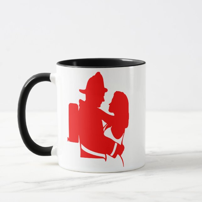 FW13 | Firefighter Couple Mug (Left)