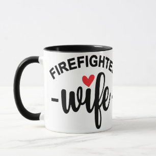 FW14   Firefighter Wife Mug