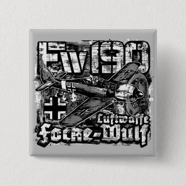 Fw 190 15 cm square badge (Front)