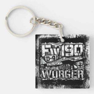 Fw 190 D-9 Acrylic Keychain