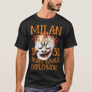 FW HG SL Sperm Whale Explosion MILAN ITALY T-Shirt
