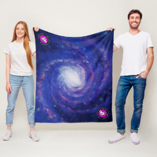 FWAS Galaxy Fleece Blanket