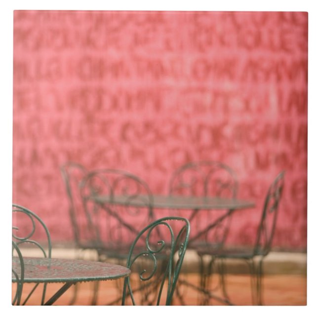 FWI, Guadaloupe, Grande Terre, Pointe a Pitre: Ceramic Tile (Front)