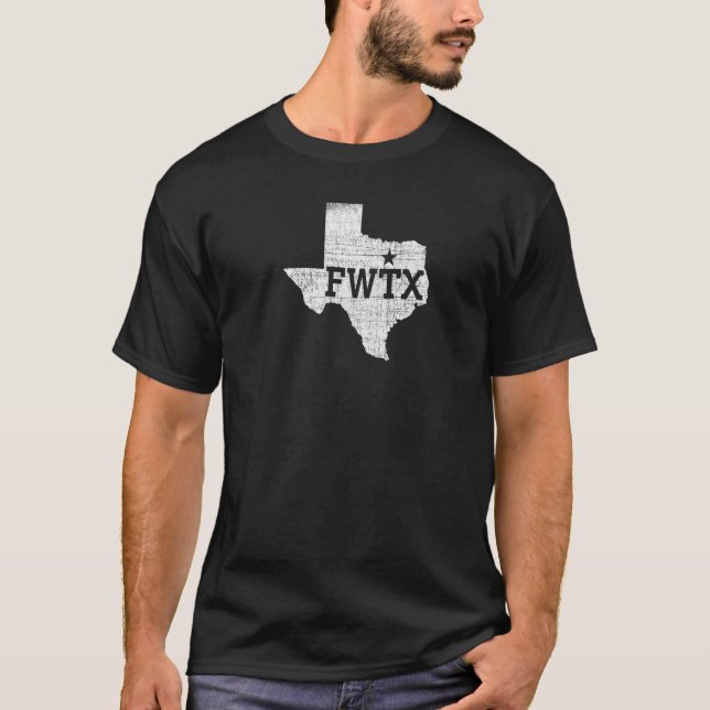 FWTX Fort Worth TX Premium_2 T-Shirt (Front)