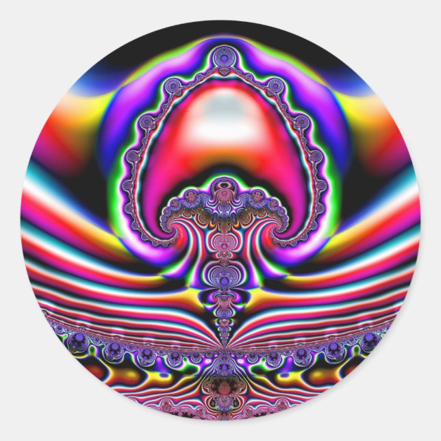 Fygusplus Classic Round Sticker (Front)